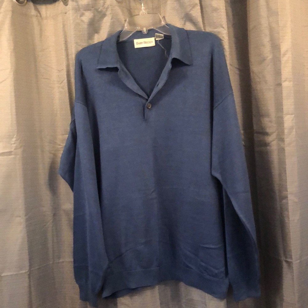 Barry Bricken silk button shirt